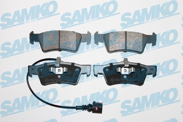 Diskinių stabdžių trinkelių rinkinys SAMKO 5SP1284