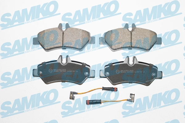 Diskinių stabdžių trinkelių rinkinys SAMKO 5SP1293