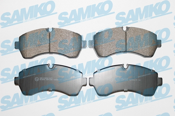 Diskinių stabdžių trinkelių rinkinys SAMKO 5SP1295