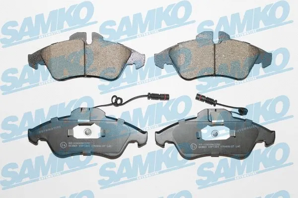 Diskinių stabdžių trinkelių rinkinys SAMKO 5SP1304