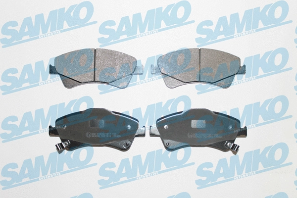 Diskinių stabdžių trinkelių rinkinys SAMKO 5SP1313