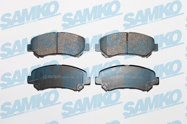Diskinių stabdžių trinkelių rinkinys SAMKO 5SP1314