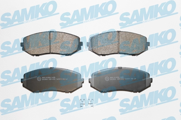 Diskinių stabdžių trinkelių rinkinys SAMKO 5SP1318
