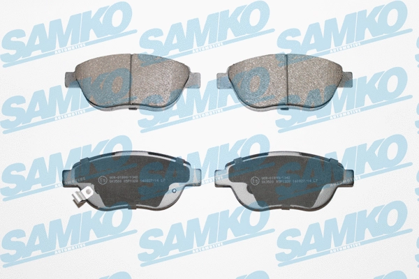Diskinių stabdžių trinkelių rinkinys SAMKO 5SP1328