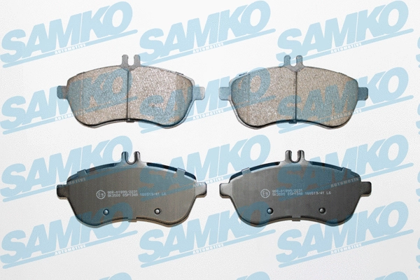 Diskinių stabdžių trinkelių rinkinys SAMKO 5SP1340