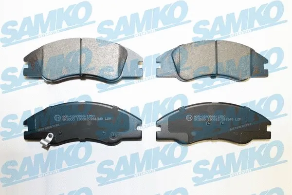 Diskinių stabdžių trinkelių rinkinys SAMKO 5SP1349