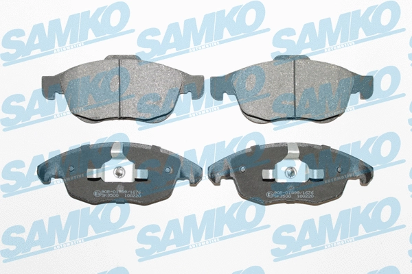 Diskinių stabdžių trinkelių rinkinys SAMKO 5SP1351