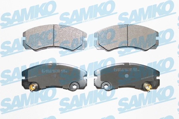 Diskinių stabdžių trinkelių rinkinys SAMKO 5SP1353