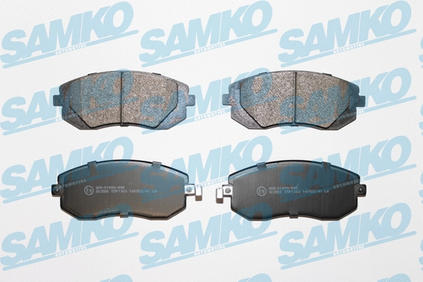 Diskinių stabdžių trinkelių rinkinys SAMKO 5SP1363