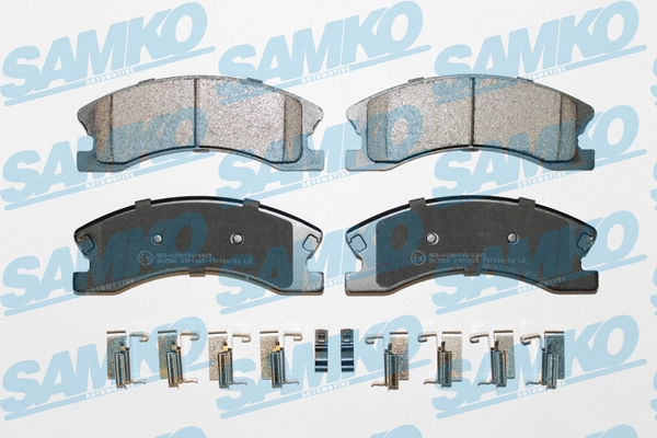 Diskinių stabdžių trinkelių rinkinys SAMKO 5SP1365