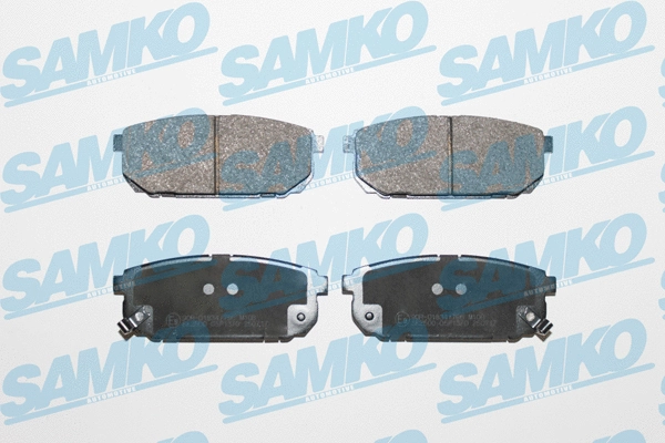 Diskinių stabdžių trinkelių rinkinys SAMKO 5SP1370