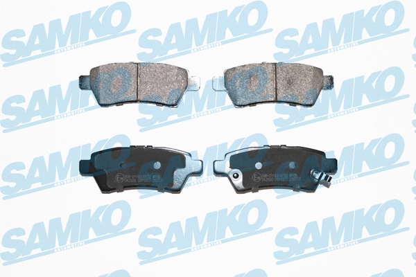 Diskinių stabdžių trinkelių rinkinys SAMKO 5SP1377