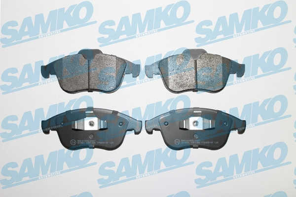 Diskinių stabdžių trinkelių rinkinys SAMKO 5SP1388