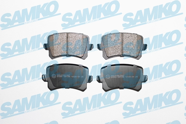 Diskinių stabdžių trinkelių rinkinys SAMKO 5SP1390