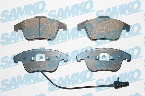 Diskinių stabdžių trinkelių rinkinys SAMKO 5SP1391