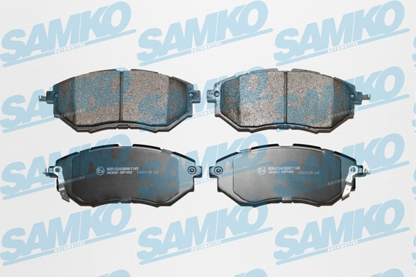 Diskinių stabdžių trinkelių rinkinys SAMKO 5SP1402