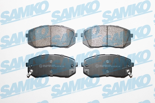 Diskinių stabdžių trinkelių rinkinys SAMKO 5SP1415