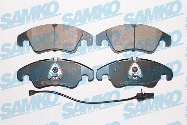 Diskinių stabdžių trinkelių rinkinys SAMKO 5SP1420A