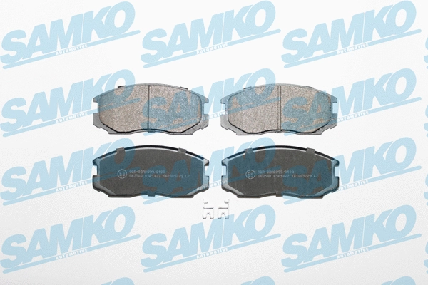 Diskinių stabdžių trinkelių rinkinys SAMKO 5SP1427