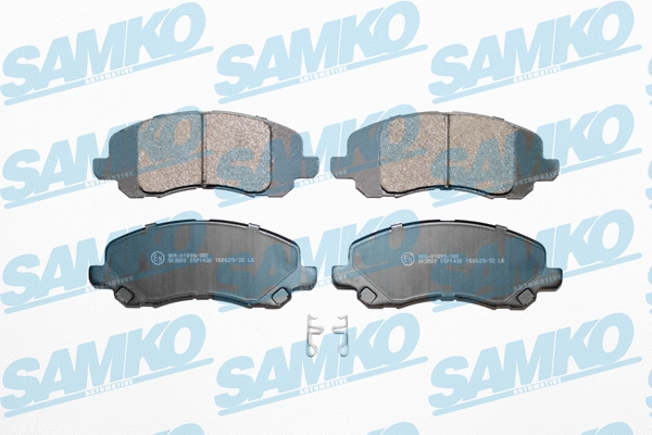 Diskinių stabdžių trinkelių rinkinys SAMKO 5SP1430