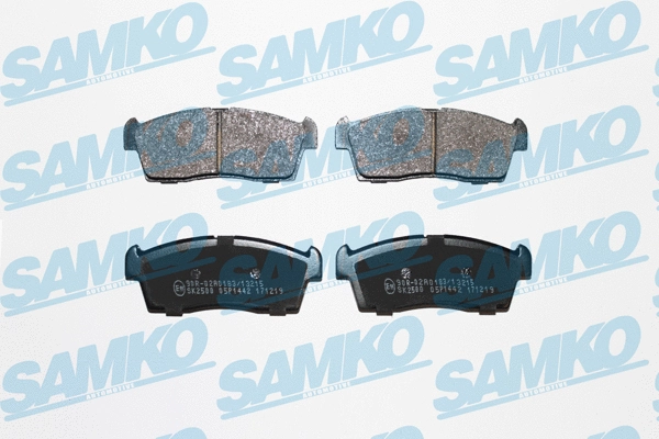 Diskinių stabdžių trinkelių rinkinys SAMKO 5SP1442