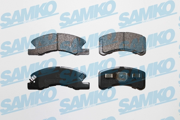 Diskinių stabdžių trinkelių rinkinys SAMKO 5SP1443