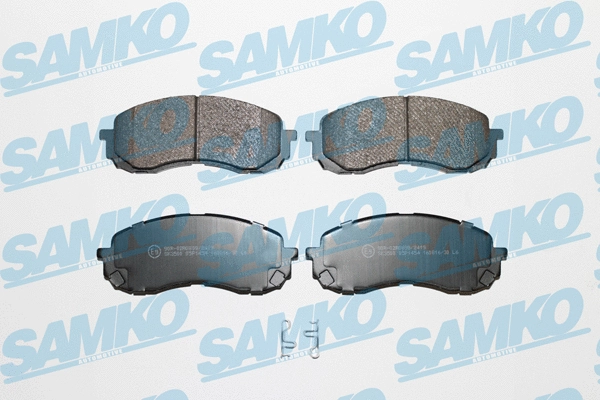 Diskinių stabdžių trinkelių rinkinys SAMKO 5SP1454