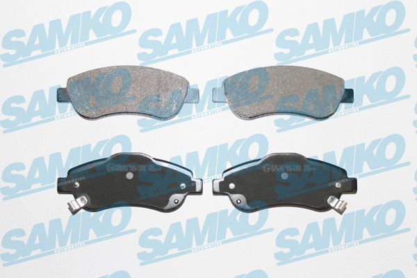 Diskinių stabdžių trinkelių rinkinys SAMKO 5SP1456