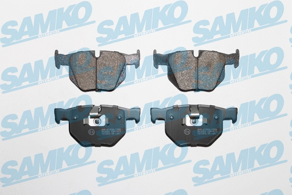Diskinių stabdžių trinkelių rinkinys SAMKO 5SP1472