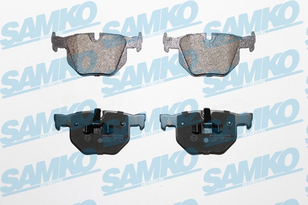 Diskinių stabdžių trinkelių rinkinys SAMKO 5SP1476