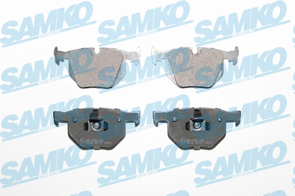 Diskinių stabdžių trinkelių rinkinys SAMKO 5SP1477