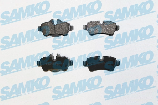 Diskinių stabdžių trinkelių rinkinys SAMKO 5SP1481