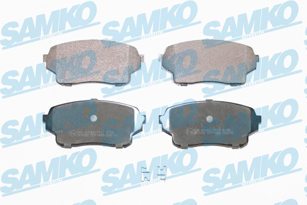 Diskinių stabdžių trinkelių rinkinys SAMKO 5SP1483