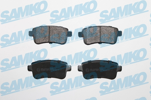 Diskinių stabdžių trinkelių rinkinys SAMKO 5SP1484