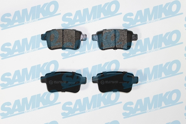 Diskinių stabdžių trinkelių rinkinys SAMKO 5SP1487