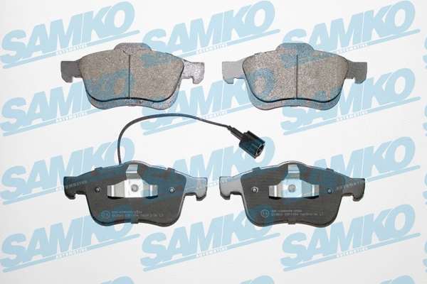 Diskinių stabdžių trinkelių rinkinys SAMKO 5SP1494
