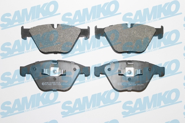 Diskinių stabdžių trinkelių rinkinys SAMKO 5SP1509