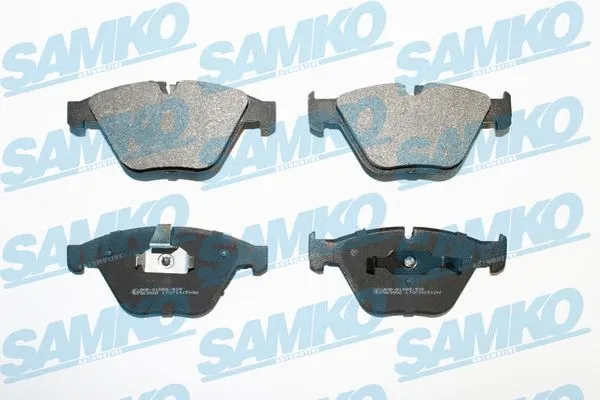 Diskinių stabdžių trinkelių rinkinys SAMKO 5SP1510