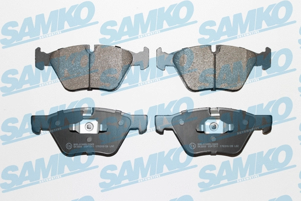 Diskinių stabdžių trinkelių rinkinys SAMKO 5SP1511