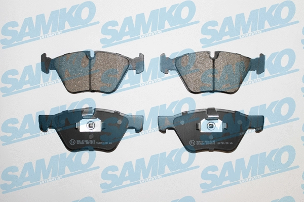 Diskinių stabdžių trinkelių rinkinys SAMKO 5SP1512