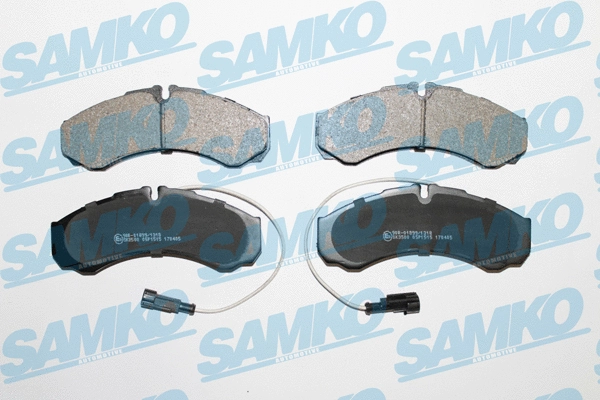 Diskinių stabdžių trinkelių rinkinys SAMKO 5SP1515