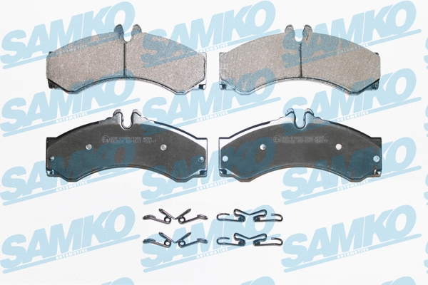Diskinių stabdžių trinkelių rinkinys SAMKO 5SP1517