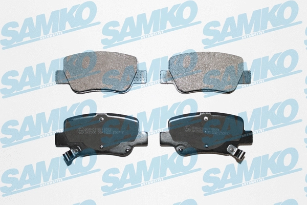 Diskinių stabdžių trinkelių rinkinys SAMKO 5SP1522