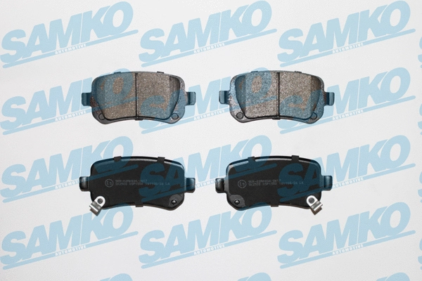 Diskinių stabdžių trinkelių rinkinys SAMKO 5SP1550