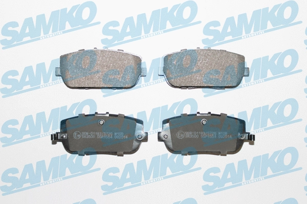 Diskinių stabdžių trinkelių rinkinys SAMKO 5SP1554