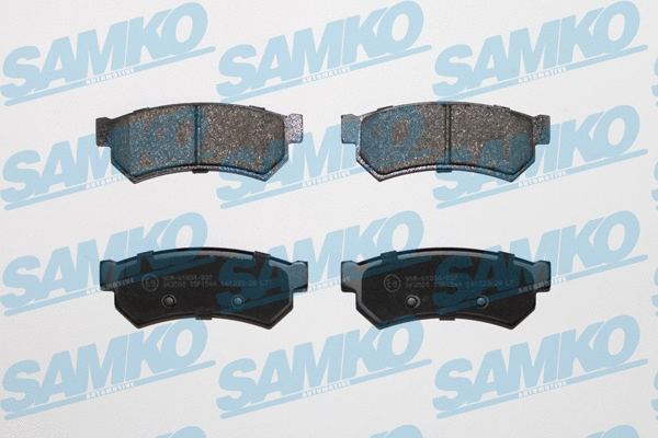 Diskinių stabdžių trinkelių rinkinys SAMKO 5SP1564