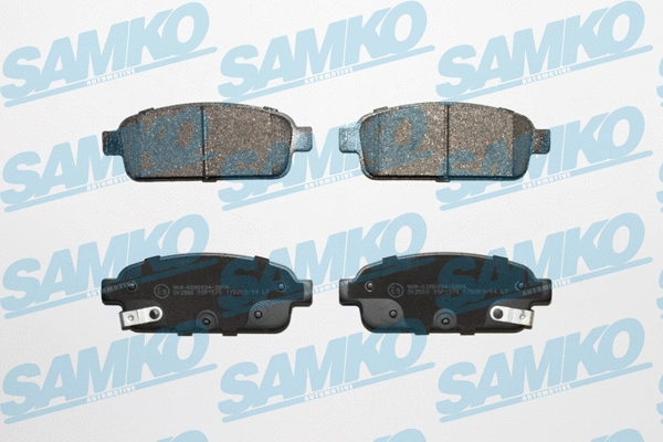 Diskinių stabdžių trinkelių rinkinys SAMKO 5SP1575