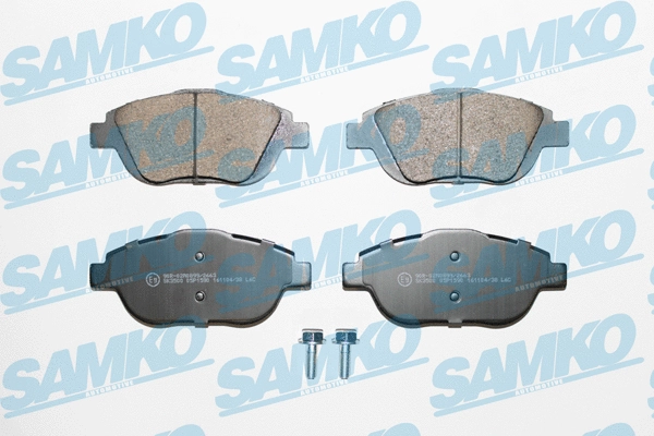 Diskinių stabdžių trinkelių rinkinys SAMKO 5SP1590