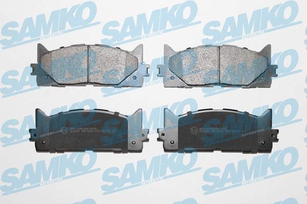 Diskinių stabdžių trinkelių rinkinys SAMKO 5SP1593