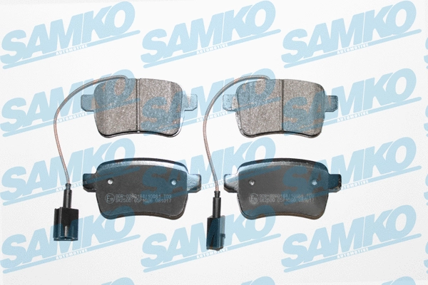 Diskinių stabdžių trinkelių rinkinys SAMKO 5SP1596